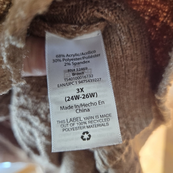 TerraSky Open Front Sweater - Picture 3 of 3